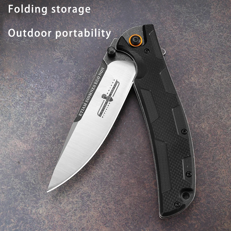 New Outdoor Folding Knife Multi functional Mini Fruit Knife High hardness Wildlife Knife Camping Portable Knife