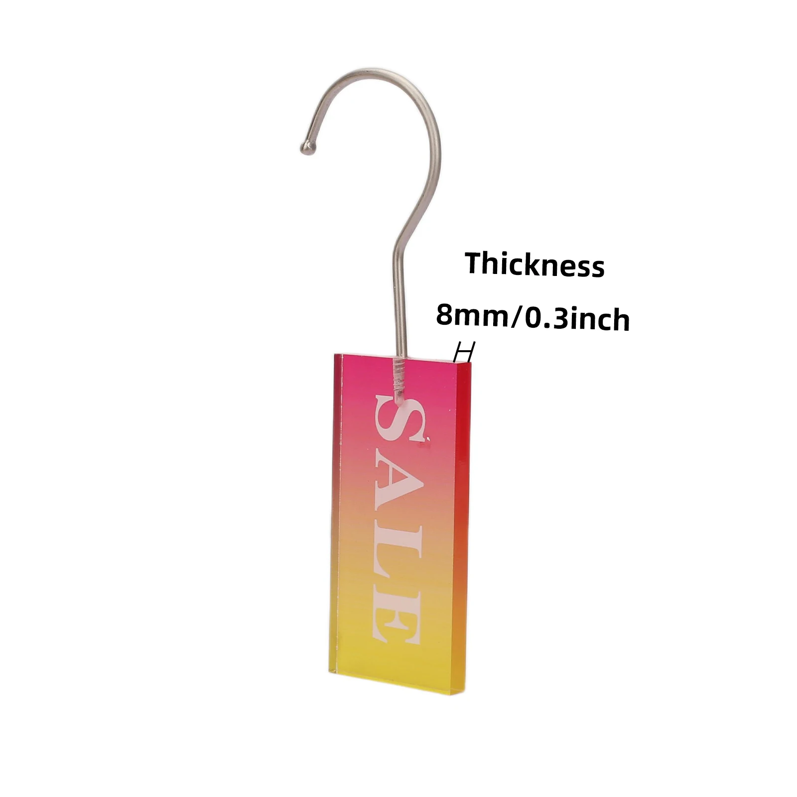 Picture 4: Business Sign Hanger Hook SALE Label Clothing Store Snap Soft Film Promotional Signage Shoes Handbag NEW Brand