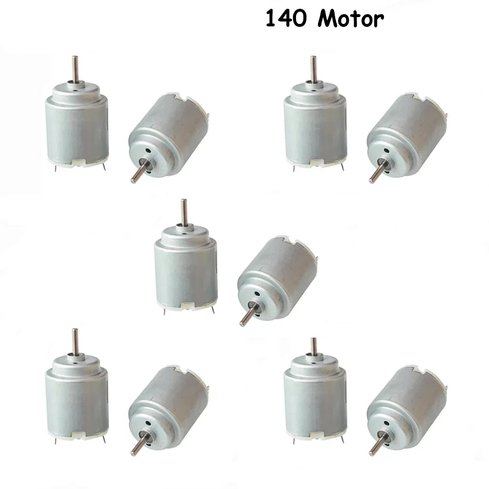 1/2/5/10 PCS 140 Motor DC 3V-6V 15000 RPM for DIY Electric Toy Car Ships Boats Small Fan R140 DC Toy Micro Motor