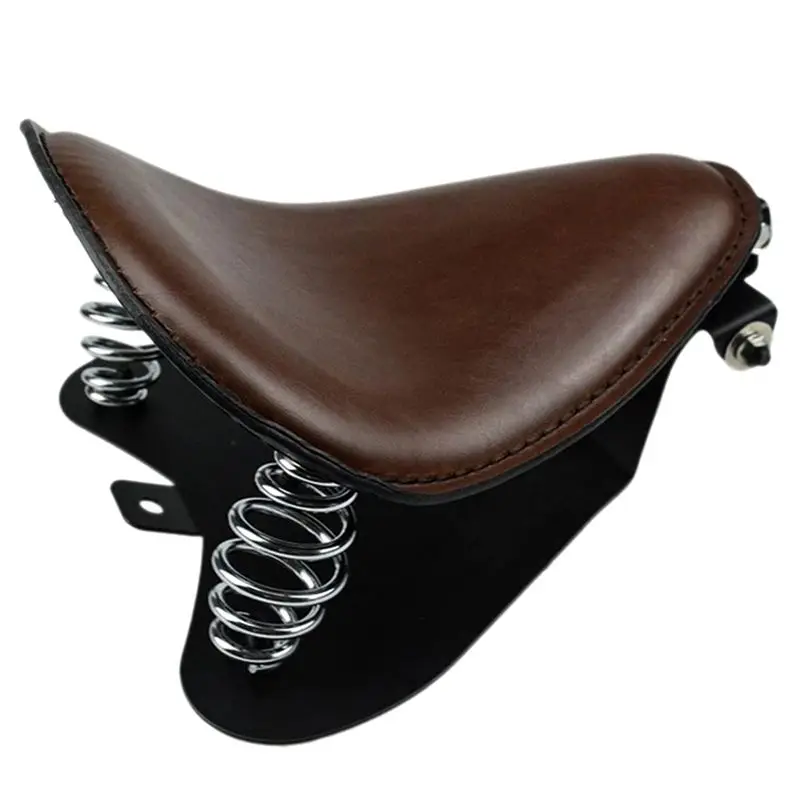 Customer Favorite YY-184 Motorcycle Modification Accessories Retro Modified Cushion Seat Bag Retro Spring Leather Seat Cushion