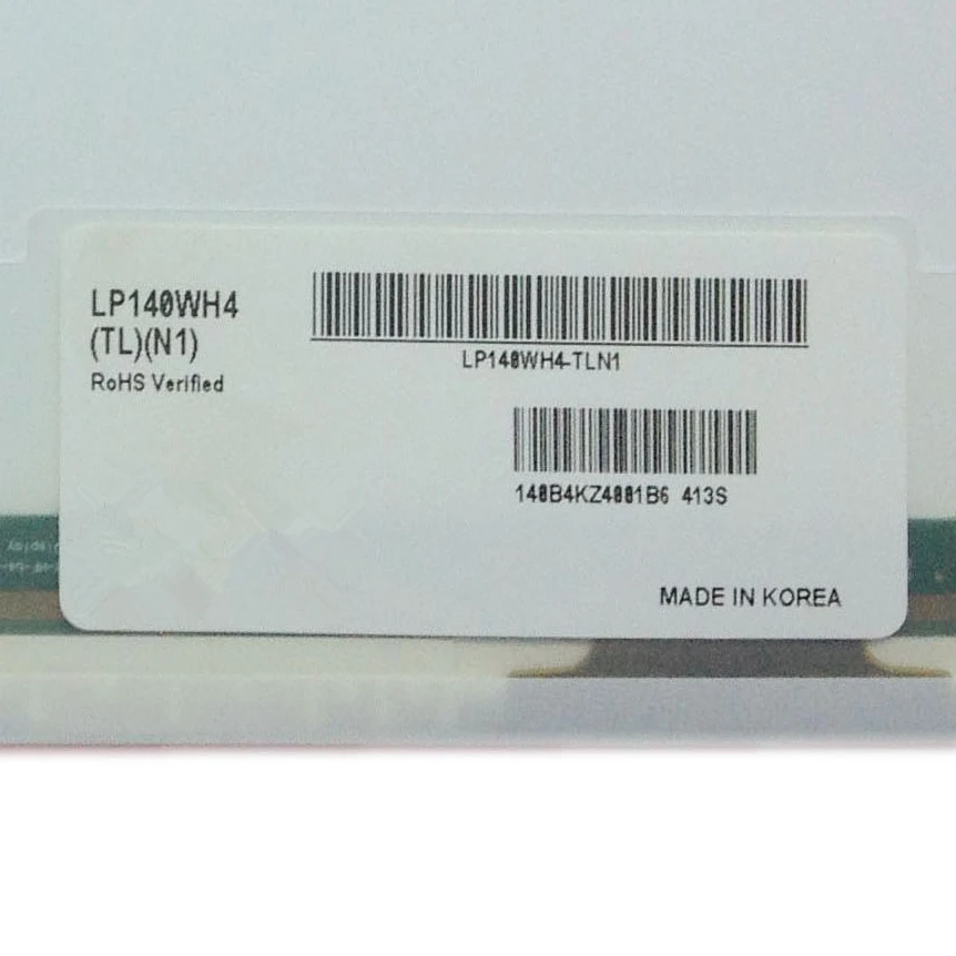 LP140WH4-TLN1 TLA1 подходит для LP140WH1-TLC3 TLB1 TLB2 TLD1 TLC1 TLC6 TLA3 TLE3 TLA1 14,0-дюймовый 40-контактный ЖК-дисплей LVDS