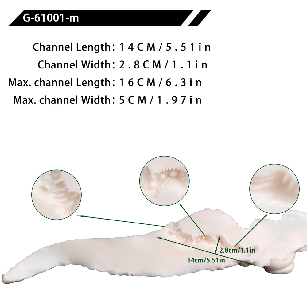 YOCY Liquid Silicon Snake-woman Shape Masturbator 1.95kg Stroker Fantasy Adult Sex Toys for Man Penis Massage Art Toys view 6
