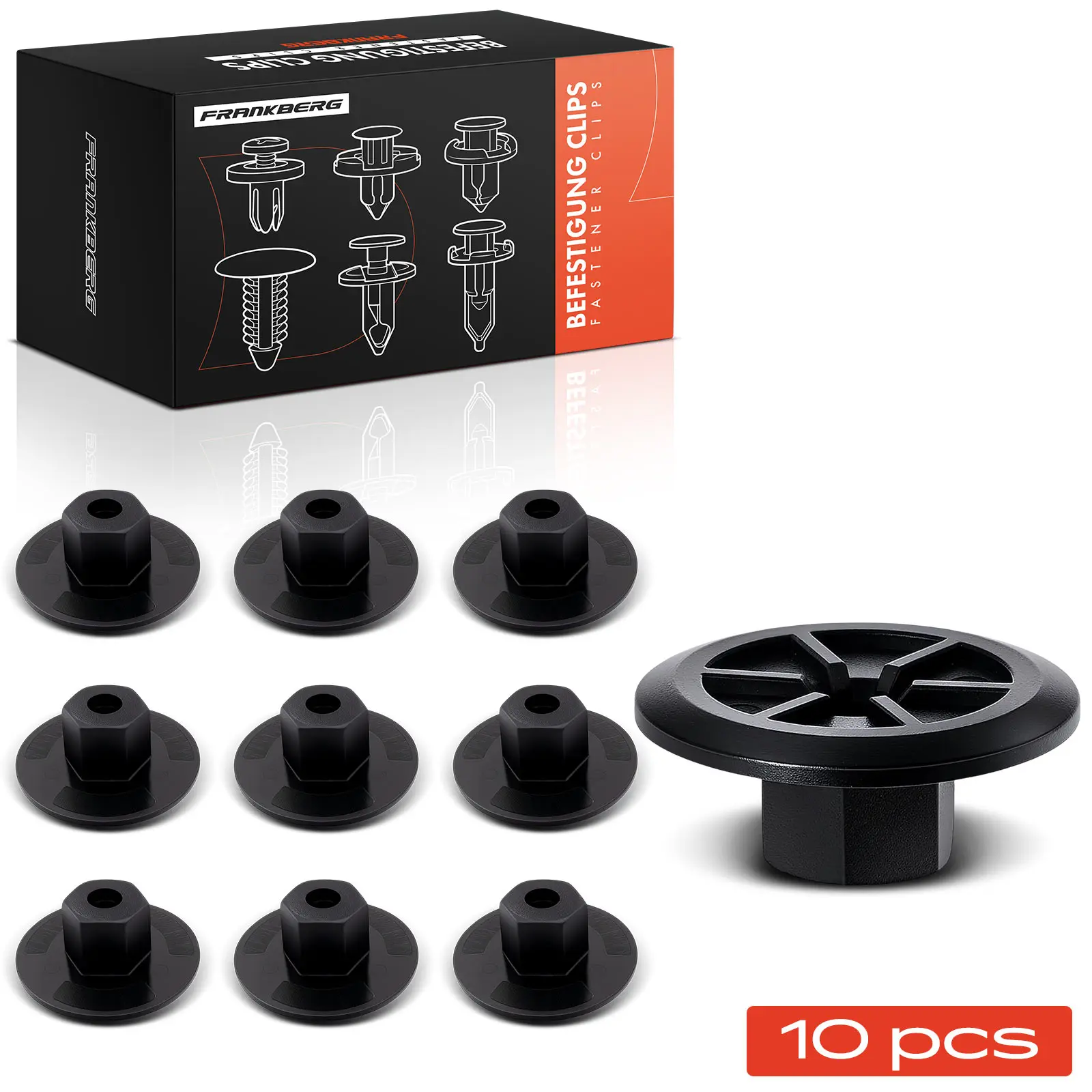 Frankberg 10x Bevestigingsclips Kuip Voor BMW E90 E91 E81 E87 E34 E65 E31 E83 E85 51711958025 22087