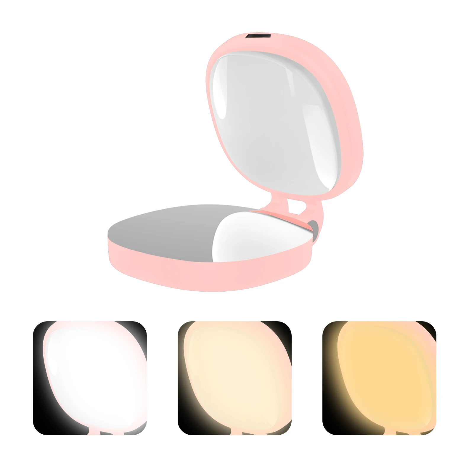 Магнитный светильник для селфи для телефона, ручной заполняющий светильник с прямой трансляцией и зеркалом для макияжа, портативный уличный светодиодный заполняющий светильник