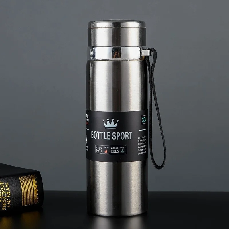 Simple Stainless Steel Thermos Cup Portable Large-capacity Water Cup High Value Gradual Change Color Outdoor Sports Kettle image 6