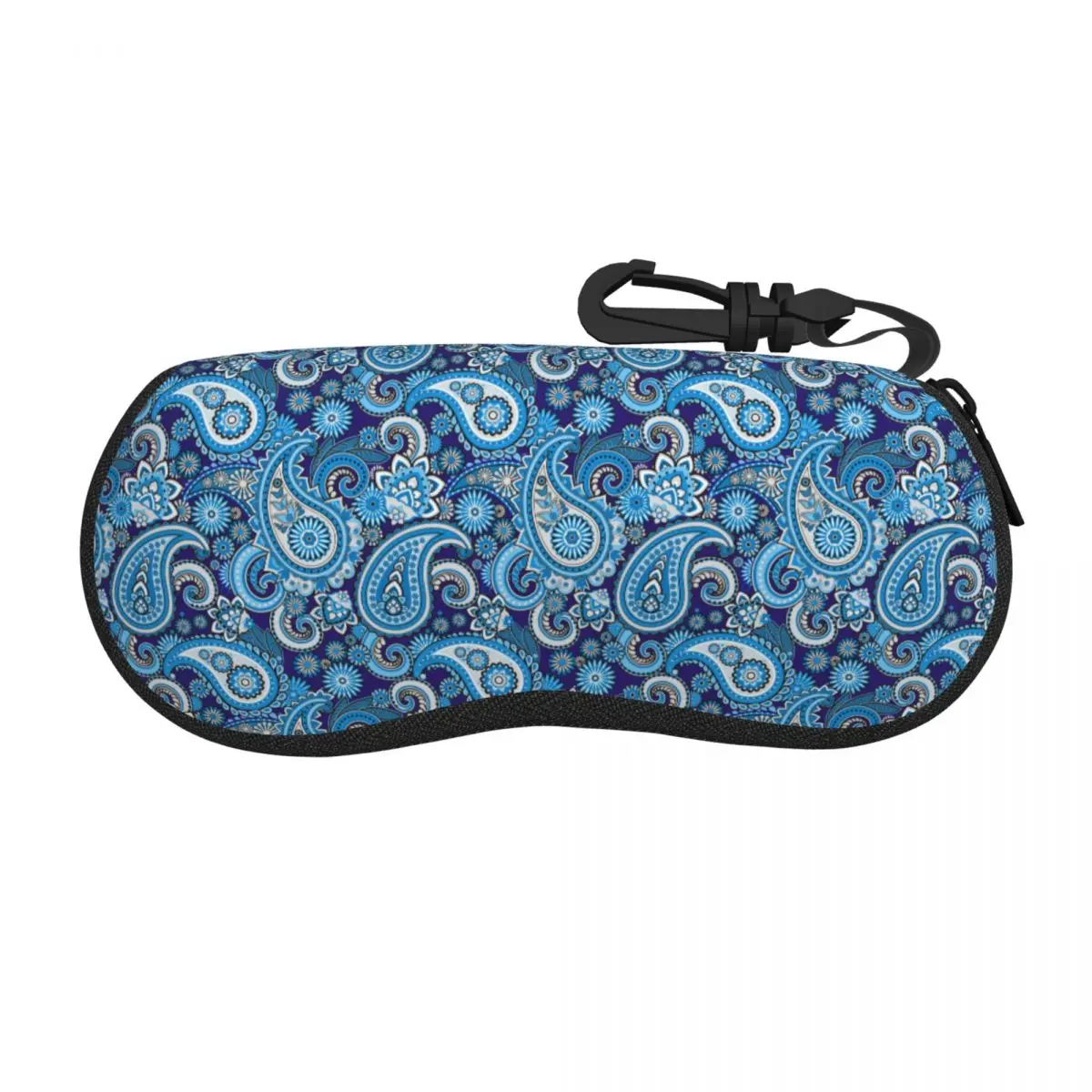 

Custom Ethnic Bohemia Style Paisley Bandana Shell Eyeglasses Protector Cases Men Women Sunglass Case Glasses Pouch