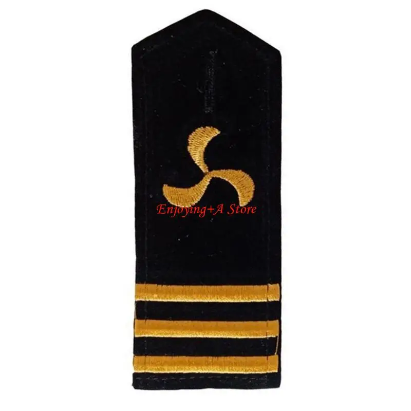 PXPB Spallina uniforme da marinaio Capitano Stage Show Spalline per spalle in costume marino