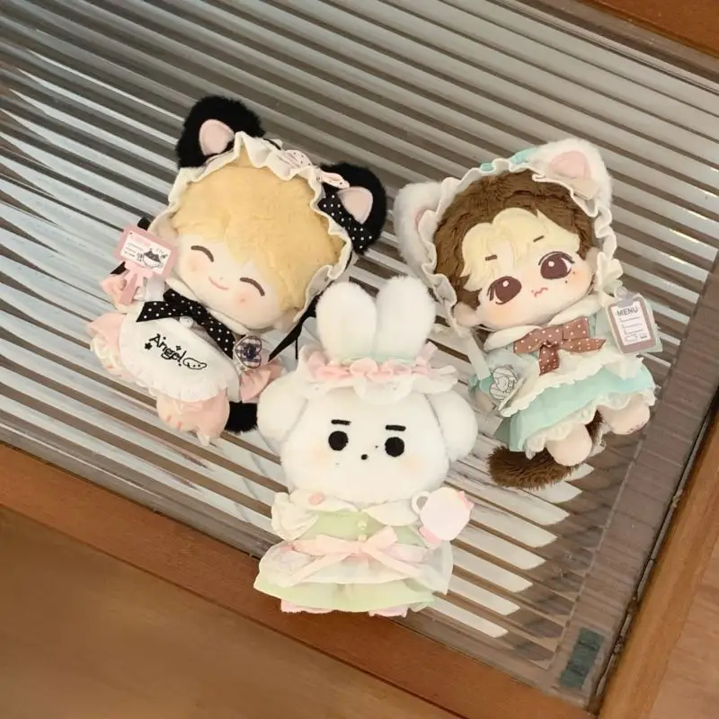 

Комплект платьев, специально разработанный для 10 см хлопковых кукол в послеобеденном чаепитии, серия с милым и супер для кукольного наряда