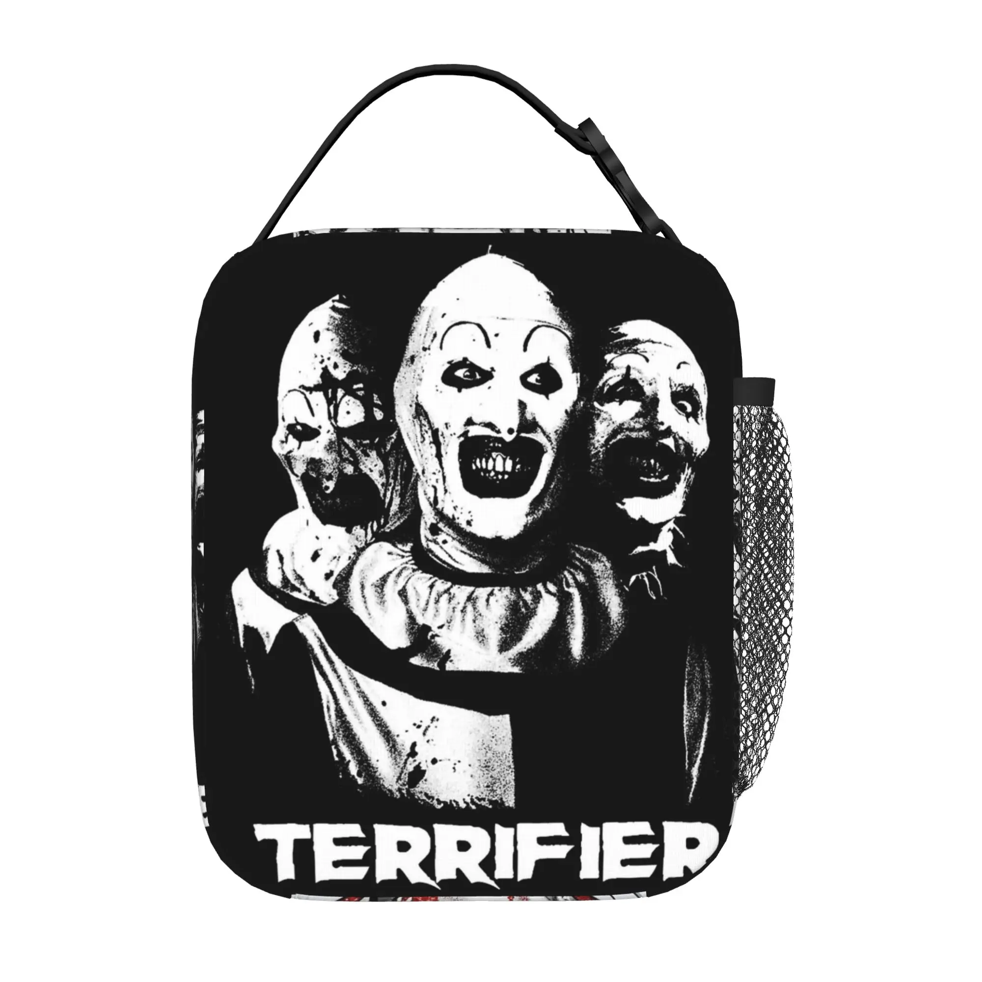 Terrifiers Horror Halloween Thermal Insulated Lunch Bag for Picnic  Portable Food Container Bags Cooler Thermal Food Box