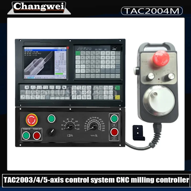 أحدث نظام التحكم في المحور TAC2003M/TAC2004M/TAC2005M3/4/5 وحدة تحكم الطحن باستخدام الحاسب الآلي بالإضافة إلى لوحة التشغيل عقارب MPG