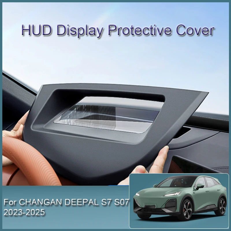 

Автомобильный дисплей HUD для CHANGAN Deepal S7 S07 2023-2025, защитная крышка, дисплей на голову, светоотражающий проекционный экран, пыленепроницаемый