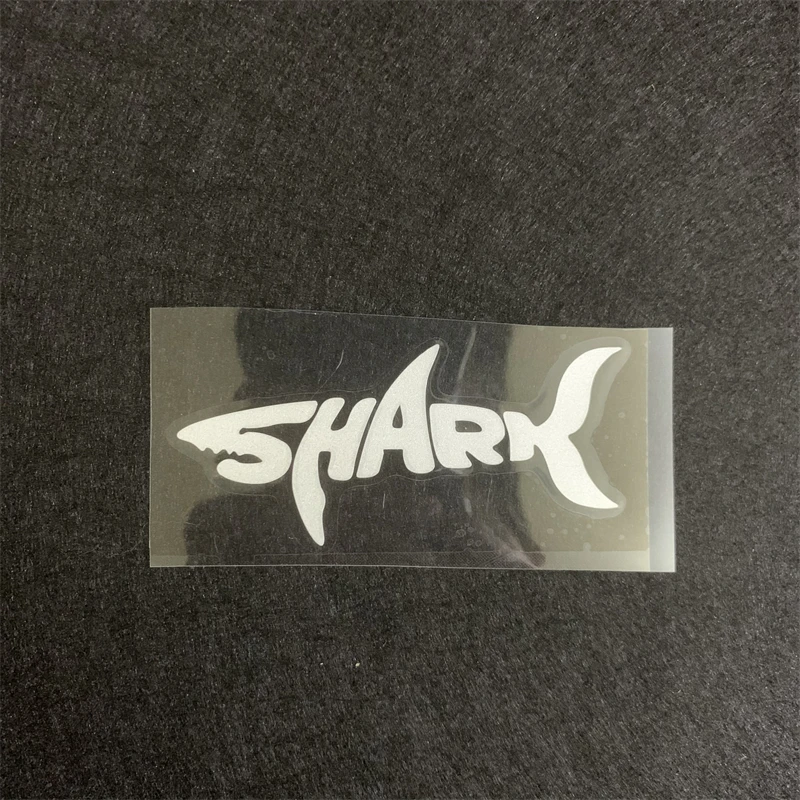 2Pcs Car Sticker SHARK Waterproof Reflective Sticker Decorative Body Stickers Shielding Scratches Electric Motorcycle Modified view 3
