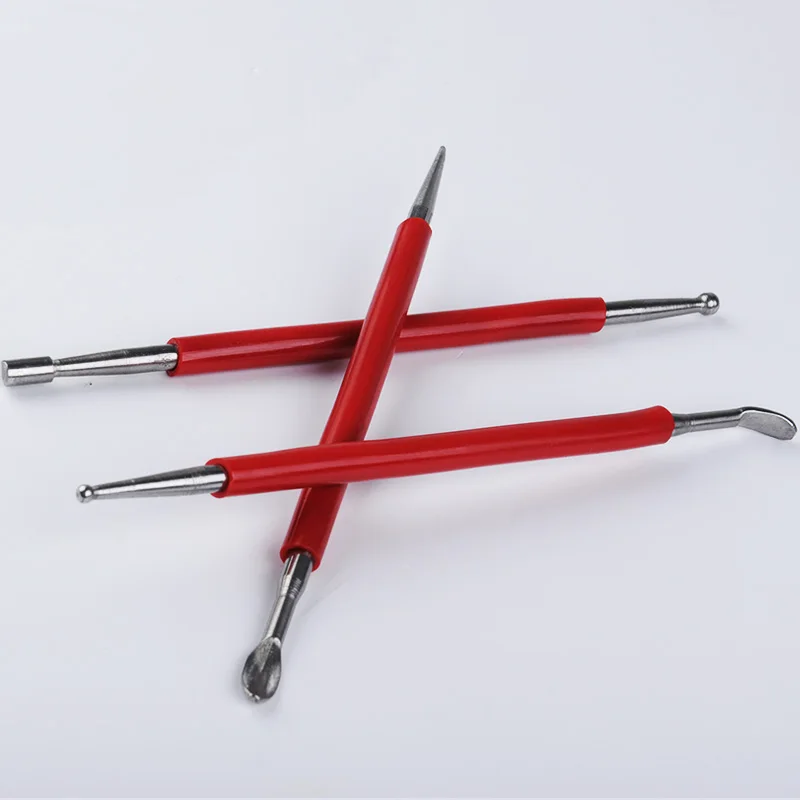 DIY leather edge stamping carving tool set 3pcs/lot