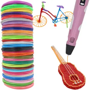 Filate Colorful Pla Fila for 3D Pen Print Material 1.75 mm Diameter 10/20/30 Colors 100m 150m 200m Colorless and Nodoral and Ecologically Correct 3D Printing Pen Consumables for Children 8 Main Sales Filament 3D - №6