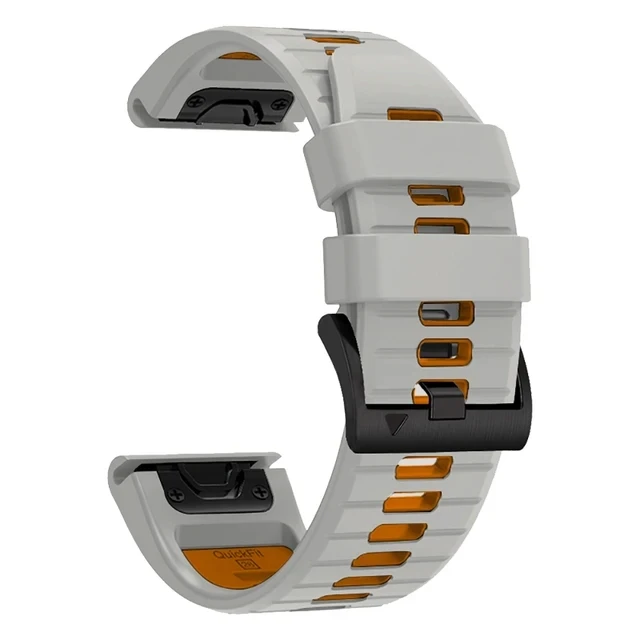 22 26 MM Siliconen Horlogeband Strap Voor Garmin Fenix 7 7X 6X 6 Pro 5 5X Plus Epix Gen2 Enduro 2 Polsband QuickFit Release Bracele