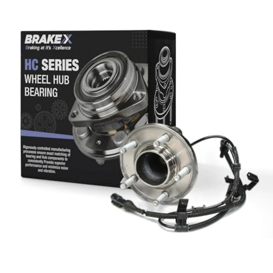 

Подшипник переднего правого колеса и ступица в сборе для Ford Crown Victoria серии HC 2003 2004, ступица переднего пассажирского колеса в сборе с H