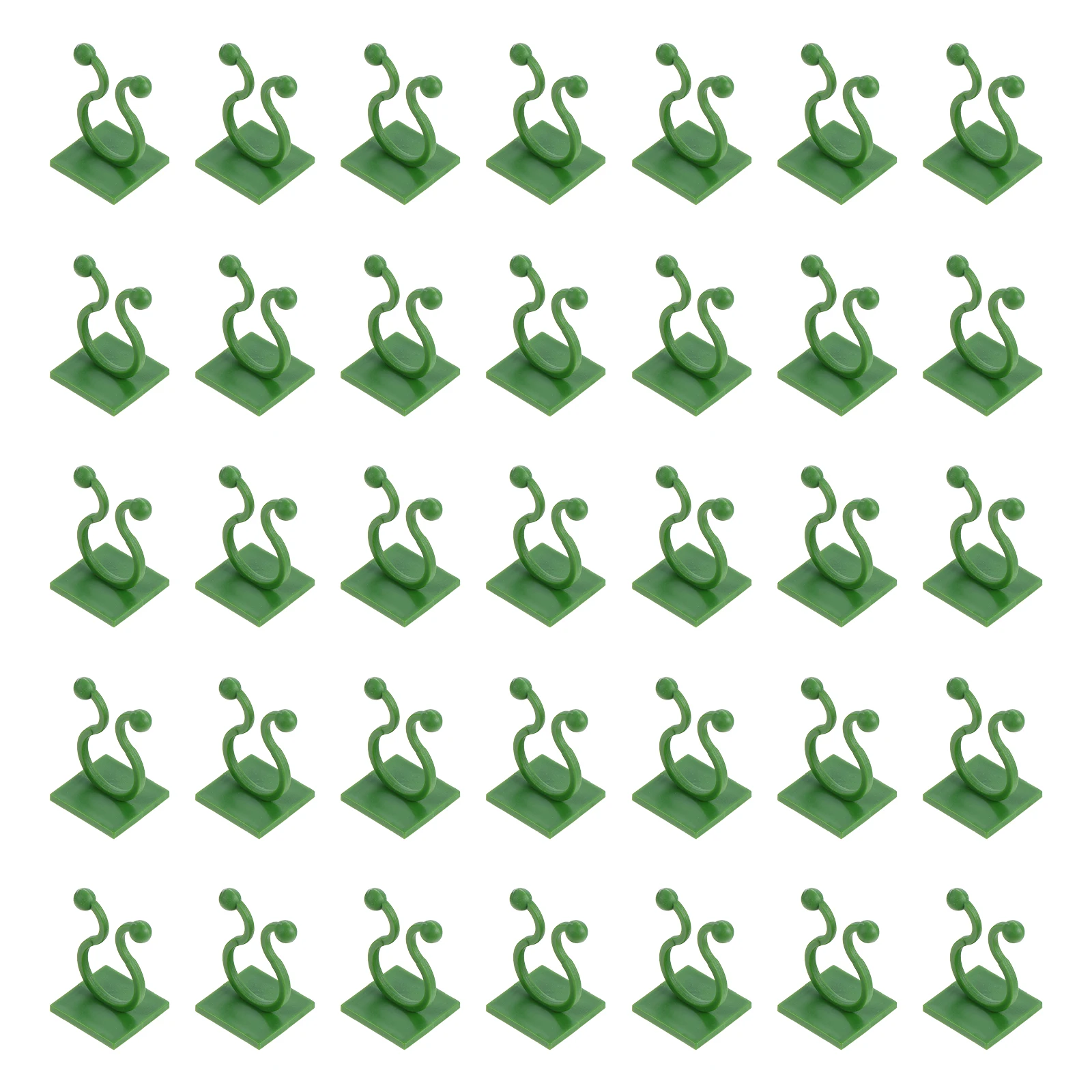 

100 шт. крючков для крепления растений, высокое качество изготовления, простота в использовании, для выращивания цветов, садовый инструмент, крючок для фиксации растений