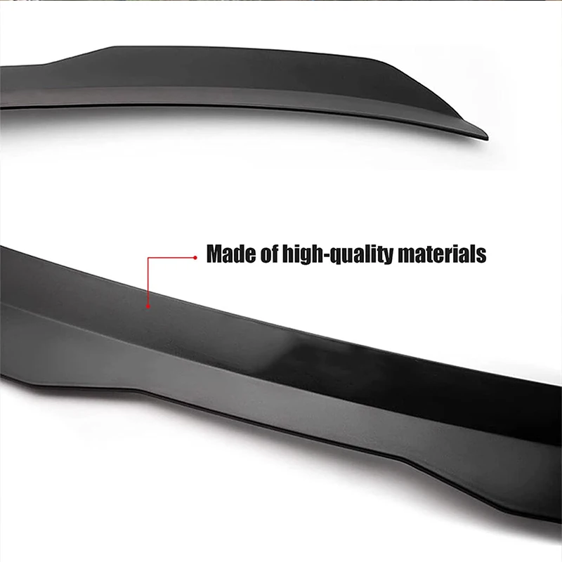 For BMW 3 E91 M-PACK FACELIFT SPOILER EXTENSION 3 Series universal 2005-2012 ABS Plastic Car Tail Trunk Wing Rear Roof Spoiler