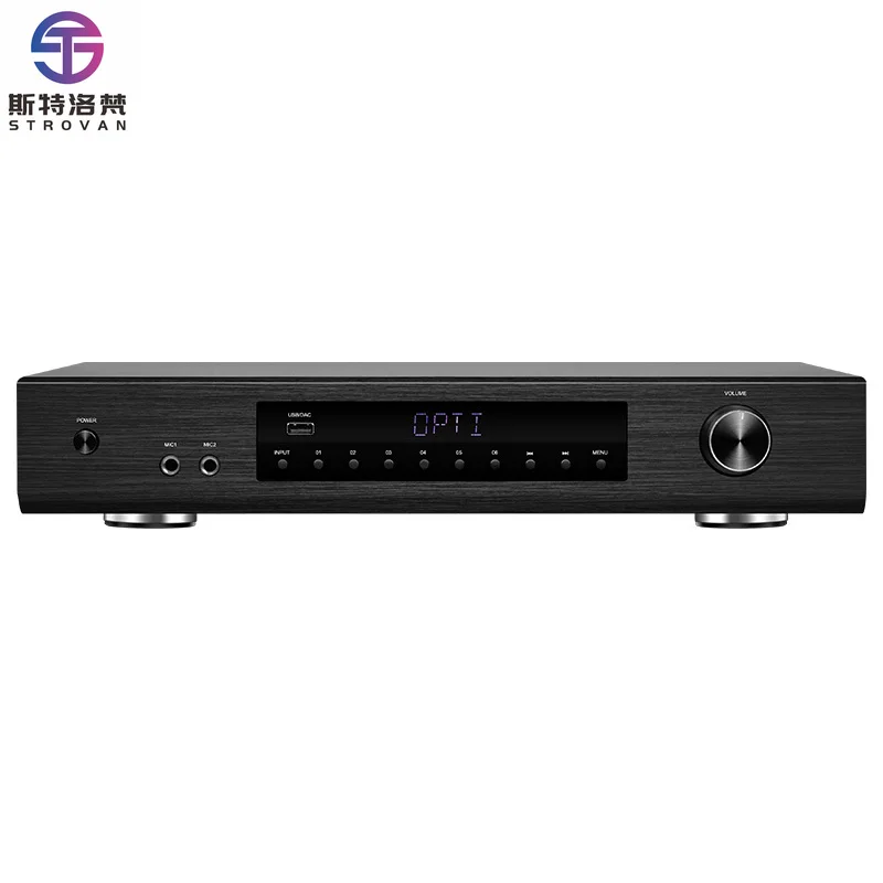 

Professional 600W 6-Zones 12-Channels Hifi Multi-Zone 4/8 Ohm Metal Shell Power Amplifier with Bass/Treble Control FM Radio
