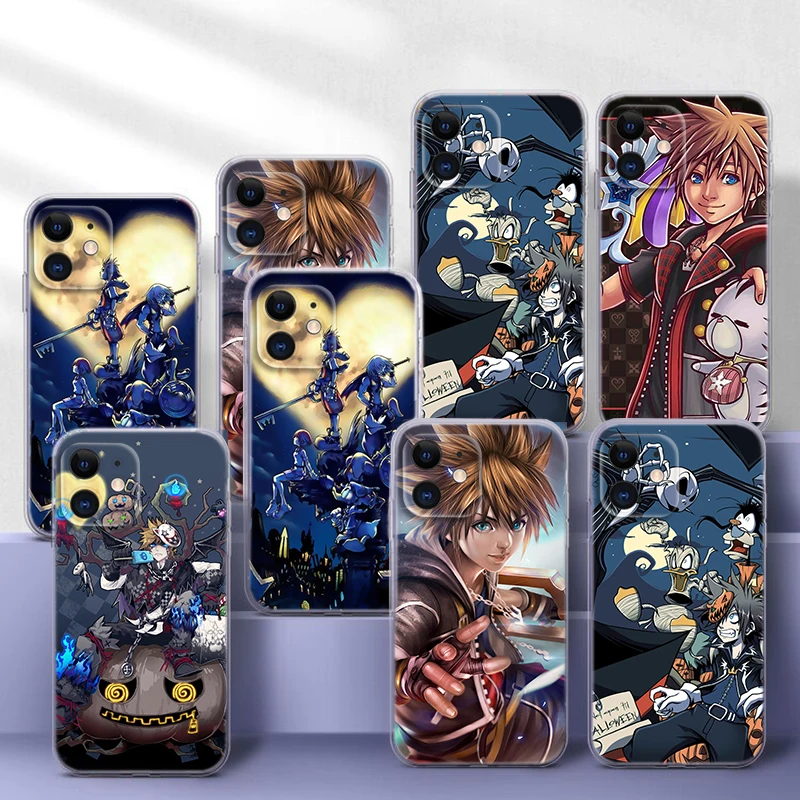 C21 Kingdom Hearts DIY Luxury Soft Case for Moto G4 Plus G41 G5 Plus G50 G51 G5S G6 Play G60 G7 Power G71 G5 G9