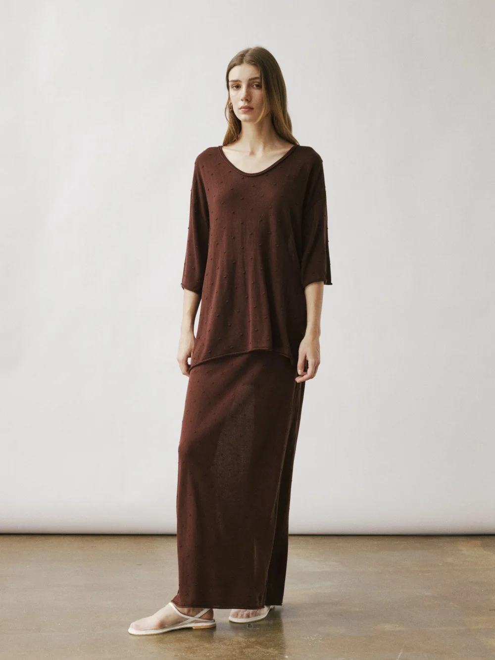 Maxdutti Vintage Nordic Minimalism Women's Skirt Woman Clothing  Office Ladies High Waits Midi Faldas Skirts Female Clothing