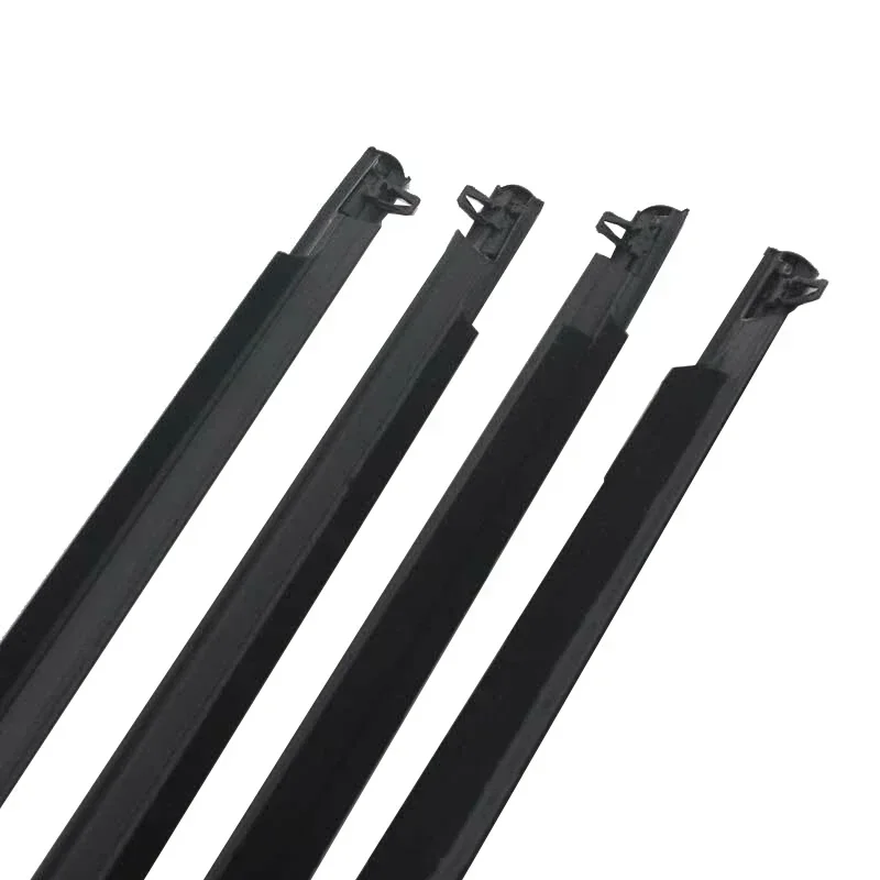 4Pcs Window Weatherstrip Sealing Belts Trim For Mazda 6 2004-2012 Side Door Window Glass Sealing Strips Rubber Black