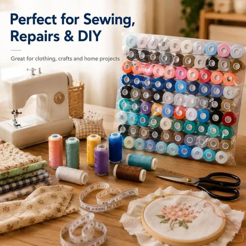 10 Stück/Packung DIY Handnähgarn Tragbares Heim-Nähgarn für Handgemachte Kleidung und Reparaturen – Detail 6