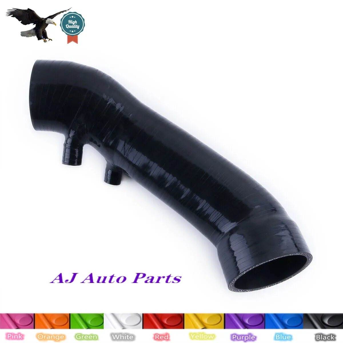 Air Intake Silicone Hose For 2007-2011 Honda Civic FN2 Type R 2.0 K20Z4（ 4-PLY Hose ）