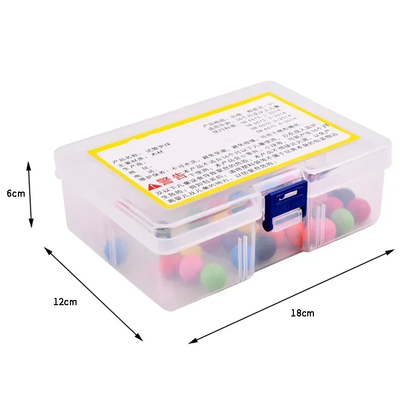 مجموعة خرز ماقطة مونتيسوري: لعبة مطابقة ألوان الخرز الخشبي، تنمية مهارات التعرف على الألوان للأطفال الصغار #4