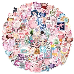 10/30/50/100PCS Axolotl Graffiti Stickers Cute Animal Cartoon Decal Kids Toy Suitcase Scrapbook Diary Phone Laptop Sticker Pack