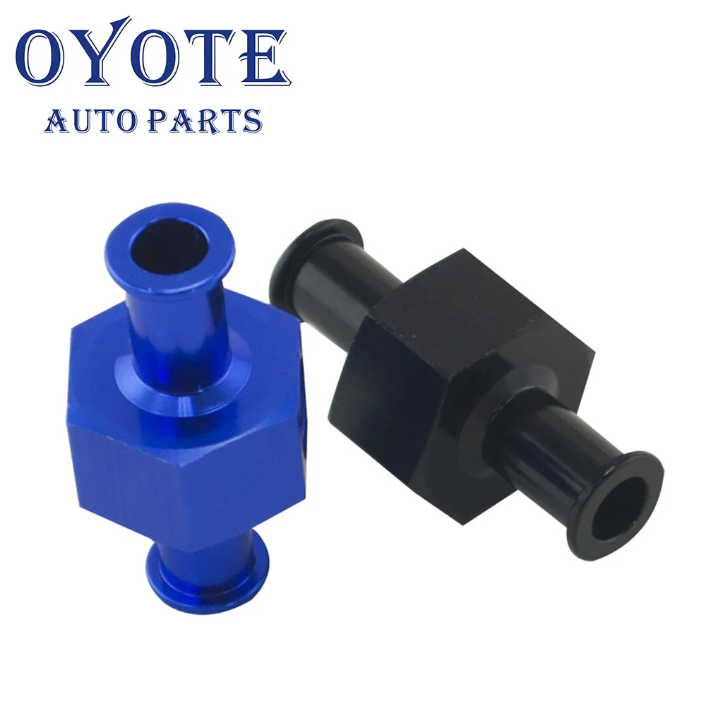 OYOTE Black/Blue Fuel Pressure Gauge Adapter Nitrous 3/8