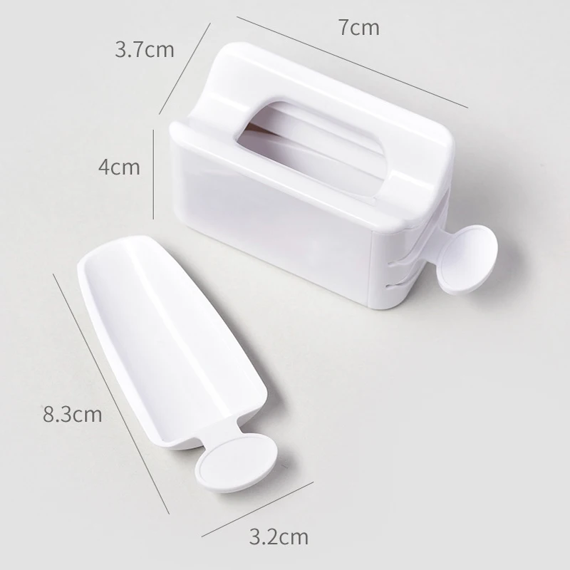 Double Layer Nail Glitter Powder Recycle Box Nail Tool Dust Collector Sequin Rhinestone Container Holder Manicure Storage Case