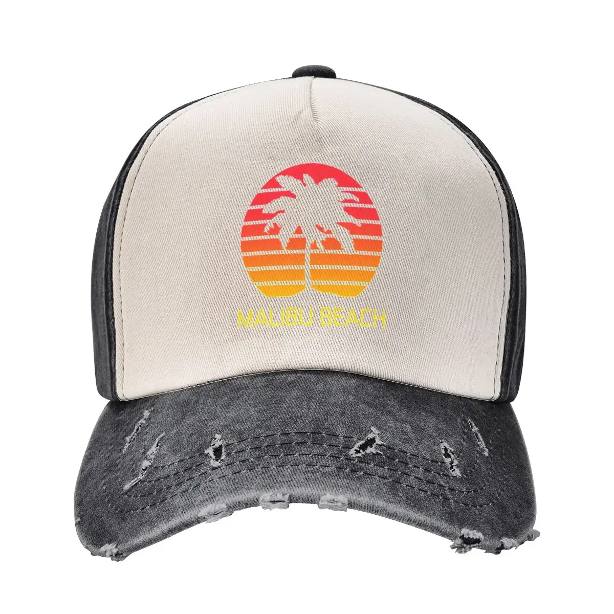 

Malibu Beach Sunset Baseball Cap party Hat Gentleman Hat luxury caps Baseball For Men Women's
