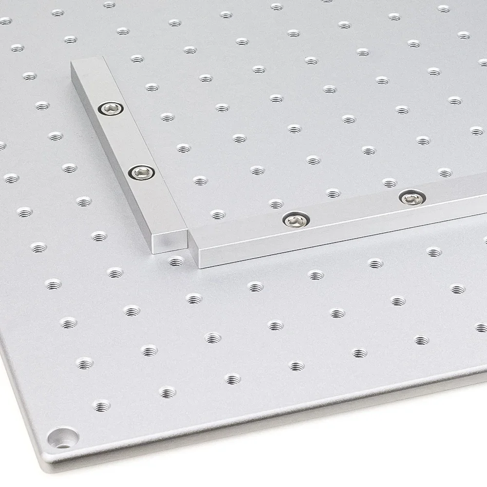 Openbuilds 280x320x8mm 5052 Aluminum Optical Experiment Plate High Magnetic Conductivity Workbench Breadboard Table Platform