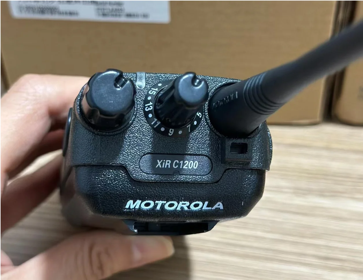 Motorola XIR C1200 Walkie-talkie digital Walkie-talkie comercial C1200 Auricular exterior mejorado de alta potencia