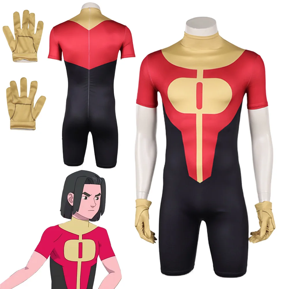 S4 Invincible Oliver Grayson Cosplay Fantasy Clothing 2026 Cartoon Men Costume Disguise Halloween Adult Male Party Outfits view 2
