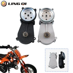 Mountainbike Transmission Gearbox For 47CC 49CC 2-Stroke Engine Clutch Minibike.Aluminum Alloy Clutch Gear Box For Dirt Bike