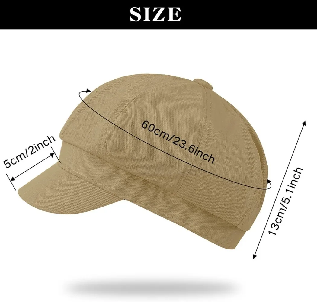 

Кепка-берет для мальчика, кепка-берет для женщин, козырек, шляпа моряка, регулируемая, хаки