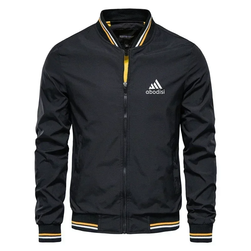 

New trends for Spring and Autumn 2025: Men's high-neck jackets, casual golf suits with zippers, and men's baseball suits