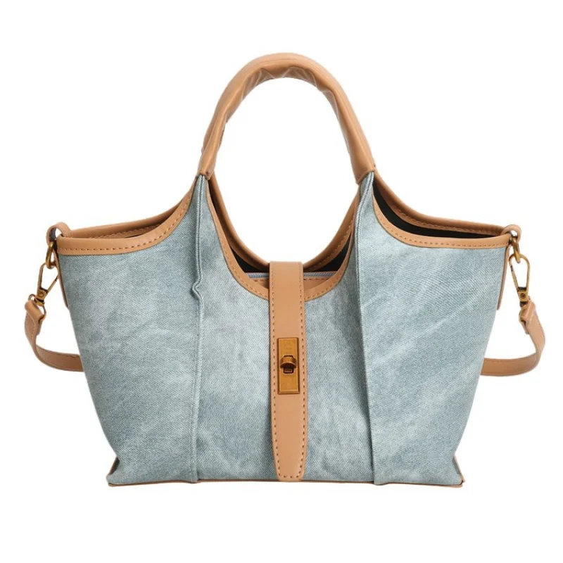 حقيبة يد نسائية عصرية مصنوعة من الجلد الفاخر بتصميم عصري ونمط باريس عتيق غير رسمي #6