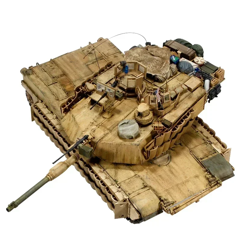 1/35 Ryefield model  RM-5004  US M1A1/M1A2 Abrams main battle tank assembly Scale diy toys Model Kit