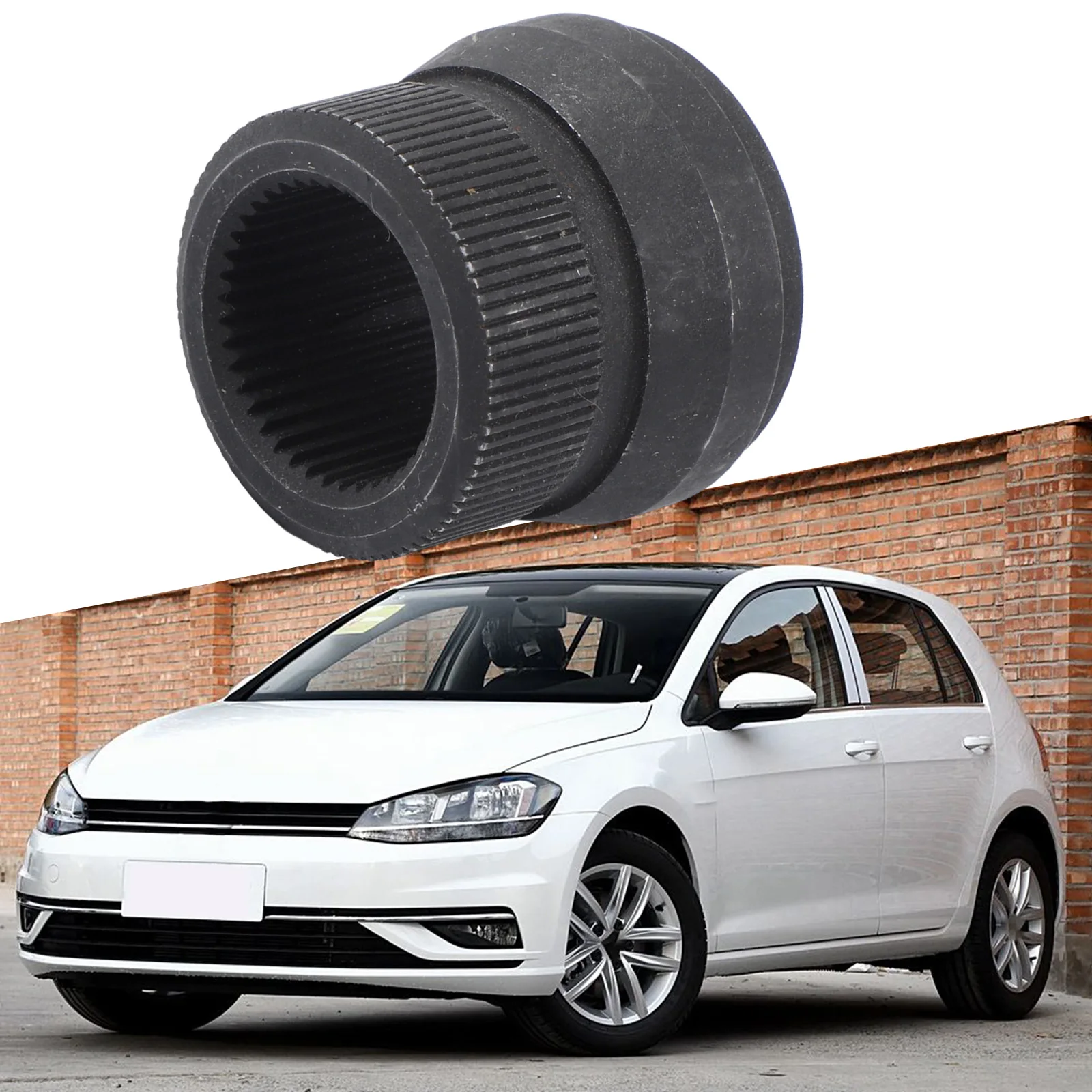 Metallhülse für Lenkradspindel-Adapter für Golf MK1 MK2, Passat, Scirocco, T4 191419514A 377419514 – Detail 4