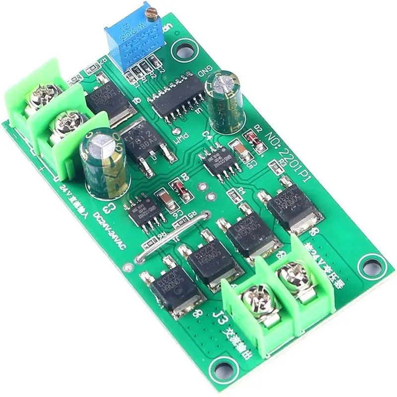 ABLN-Inverter Mainboard 24V DC To AC Full-Bridge 50Hz Bridge-Type Functionality& Integrated 24V Pan-Tilt Motor Driver Control Mo