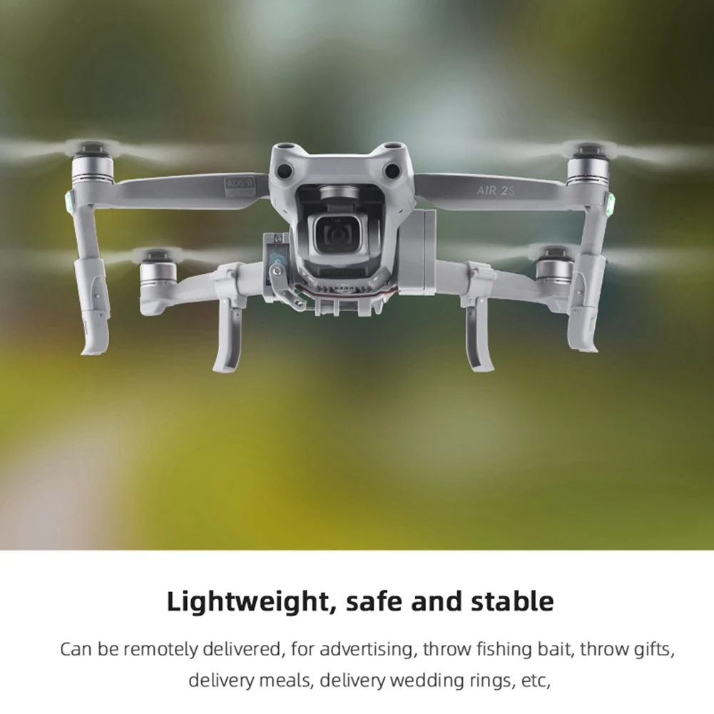 【قطرة السعر!】نظام قطرة الهواء لطائرة Mavic AIR 2S/AIR 2 بدون طيار طعم صيد السمك خاتم الزواج موزع توصيل الهدايا قاذف