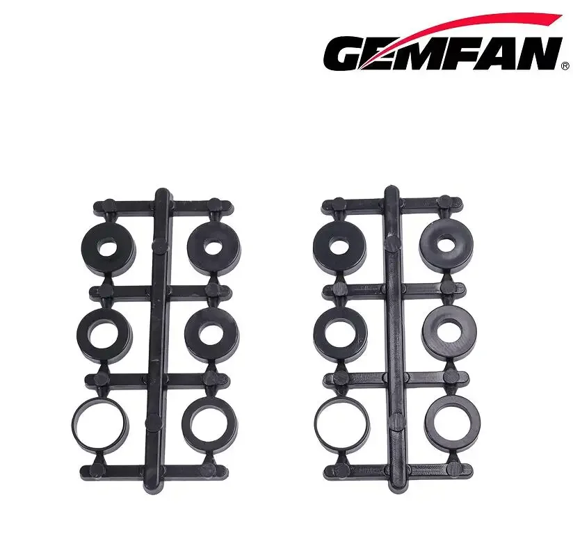 2 paar Gemfan 1309 13" (330 mm) 3-bladige glasvezel nylon rekwisieten - vaste steek voor RC FPV-drones