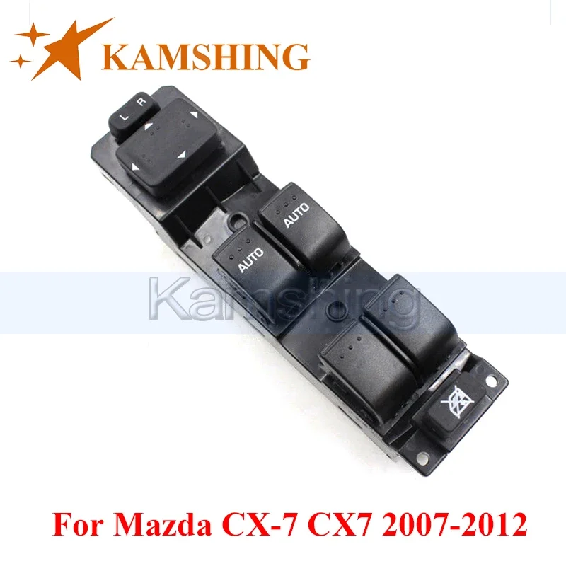 Kamshing Front Left Electric Window Glass Master Switch For Mazda CX-7 CX7 2007-2012 Window Glass Lifter Control Switch Button