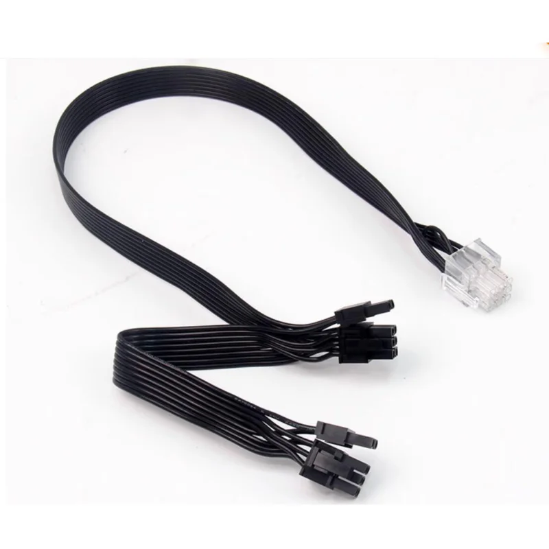 For Zhenhua Power Module Cable Crystal Interface Graphics Card Dual 8Pin 6 2P ==