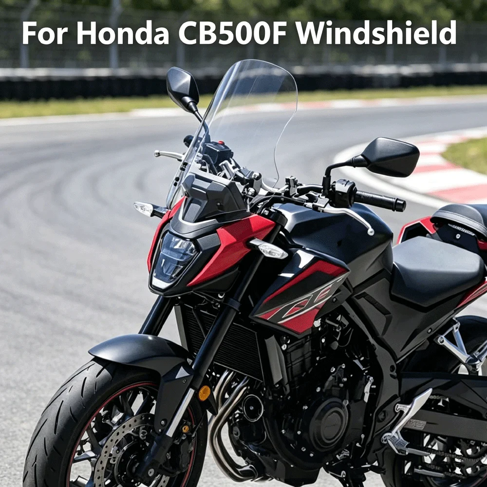 

For Honda CB500F Transparent diversion Shade windshield/rain guard accessory for Honda CB400F motorcycles Modification parts