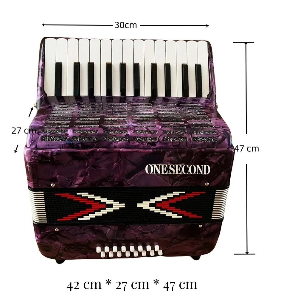 

JELO IRT-1625 Concertina Bandoneon 16 Bass 25 Keys Accordion Keyboard Accordion Instrument For Beginners