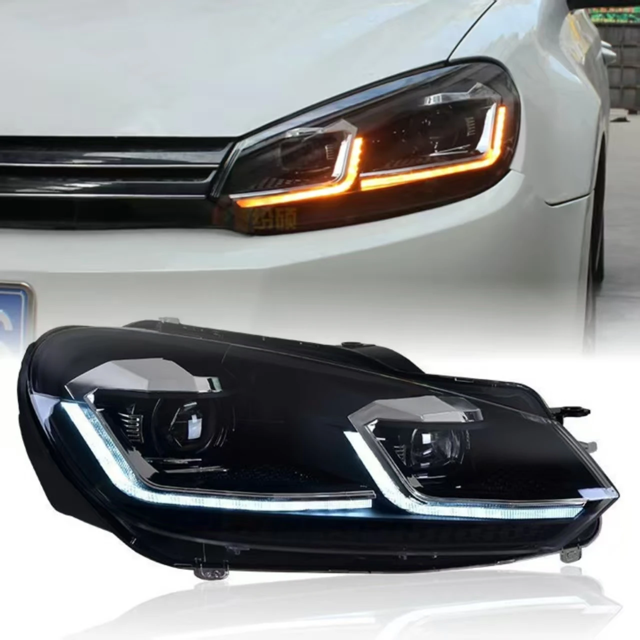 

Высокопроизводительные фары для проектора STLF 12 В для Golf MK6 2008-2013, новые запасные части
